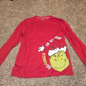 Men's Grinch Long Sleeve Shirt